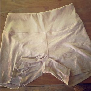 Pink athletic shorts! Like new! Size large